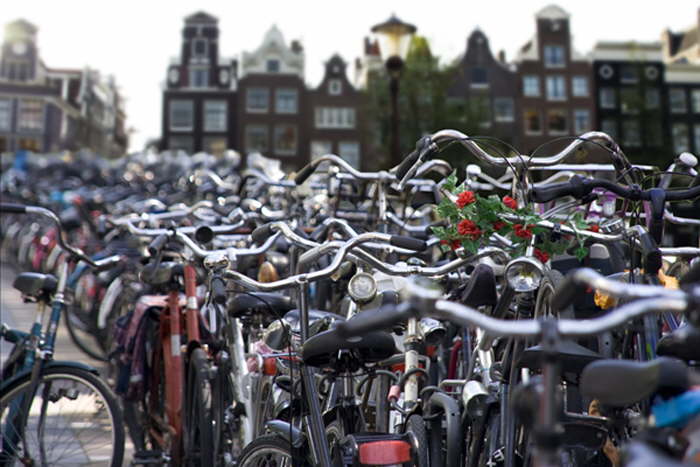 Fahrrder in Amsterdam