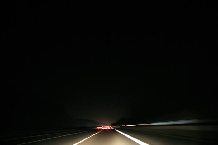 Nachts Autobahn 2